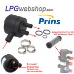 Kit de Filtre gazeux GPL Prins VSI 2 sorties 16x12x12 mm pour Prins VSI-3 avec réducteur eVP type 2