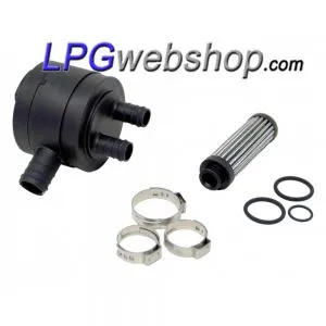 LPG Gas Filter Kit Prins VSI 2x Outlet 16x12x12mm for Prins VSI-3 with eVP Type 2 Reducer