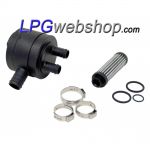 LPG Gas Filter Kit Prins VSI 2x Outlet 16x12x12mm for Prins VSI-3 with eVP Type 2 Reducer