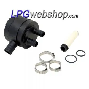 LPG Gas Filter Kit Prins VSI 2x Outlet 16x12x12mm for Prins VSI-3 with eVP Type 1 Reducer