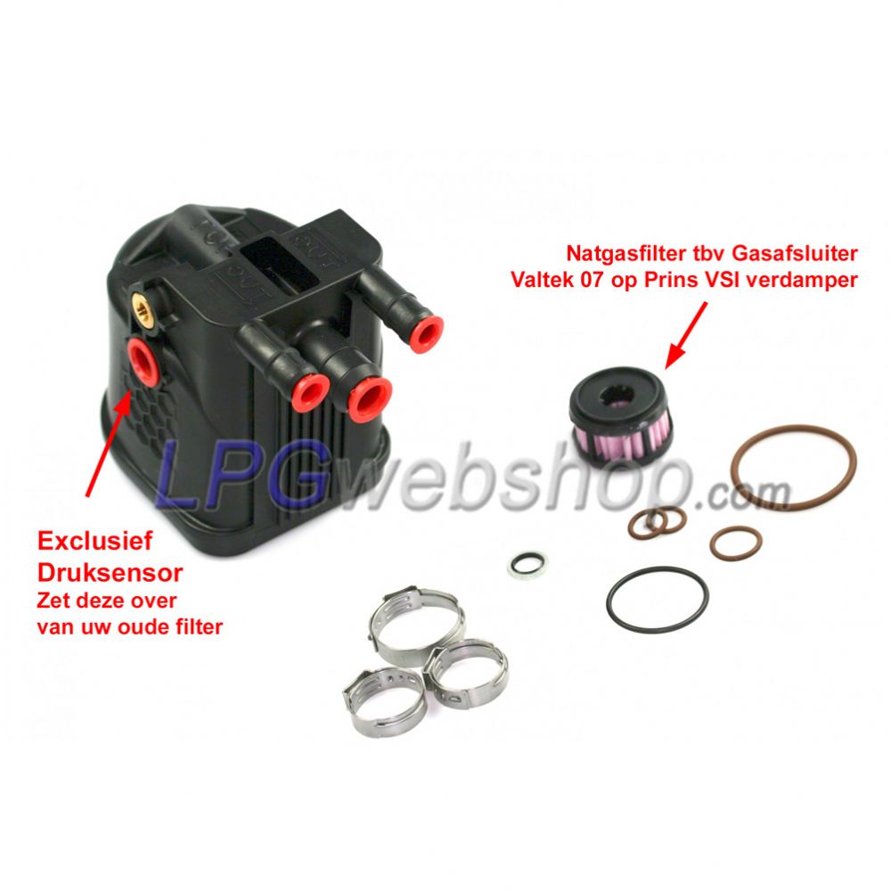 Kit de remplacement Filtre gazeux GPL KEIHIN Prins VSI2 2 sorties (180/80329) Kit de remplacement Filtre gazeux GPL KEIHIN Prins VSI2 2 sorties (180/80329)