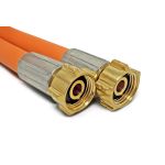 Flexible gaz haute pression GOK 400mm 2 raccords G.2 SHELL-F (21,8 x 1/14 lh)