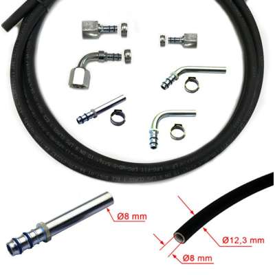 LPG-FIT XD-5 (8-10mm) Tubo GLP flexible
