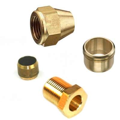 Tuercas abocinadas y anillos de compresión