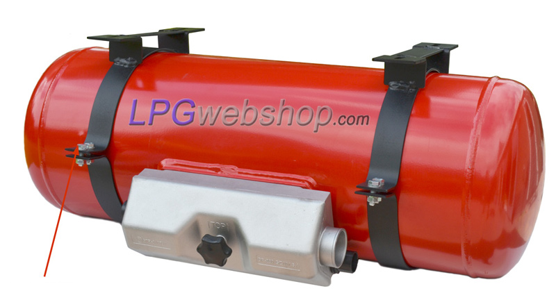 LPG Montagebeugels met voet