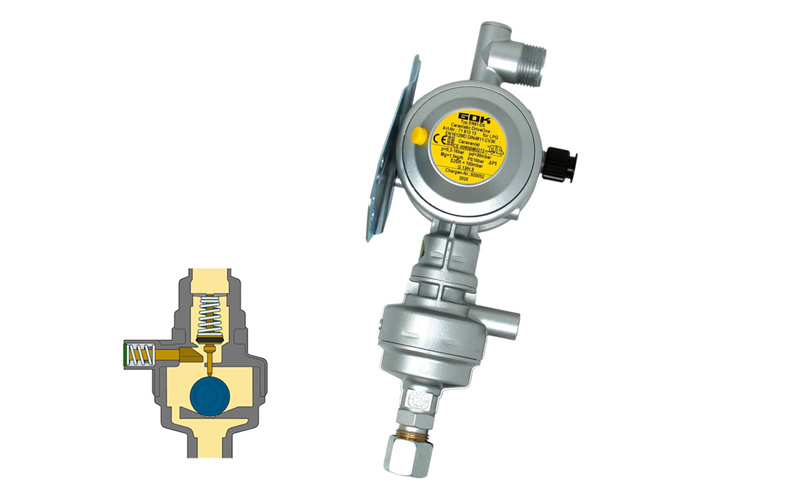 GOK DriveOne Vertical Pressure Regulator