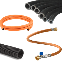 Various types of hose