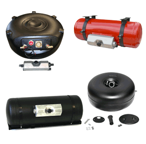 Various Types LPG Tanks for different purposes and in different shapes and sizes