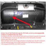 LPG-Zylindertank 60L (Ø360x680) 4-Loch GZWM inkl. Ventile