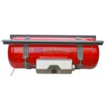 Zylindrischer LPG Brenngastank Wohnmobil 38L (Ø230x1014) GZWM 4-Loch - Inklusive Ventile