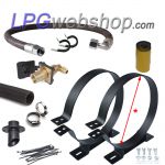 Vapour Tank Fixation and Filling Kit for Cylindrical LPG Tanks