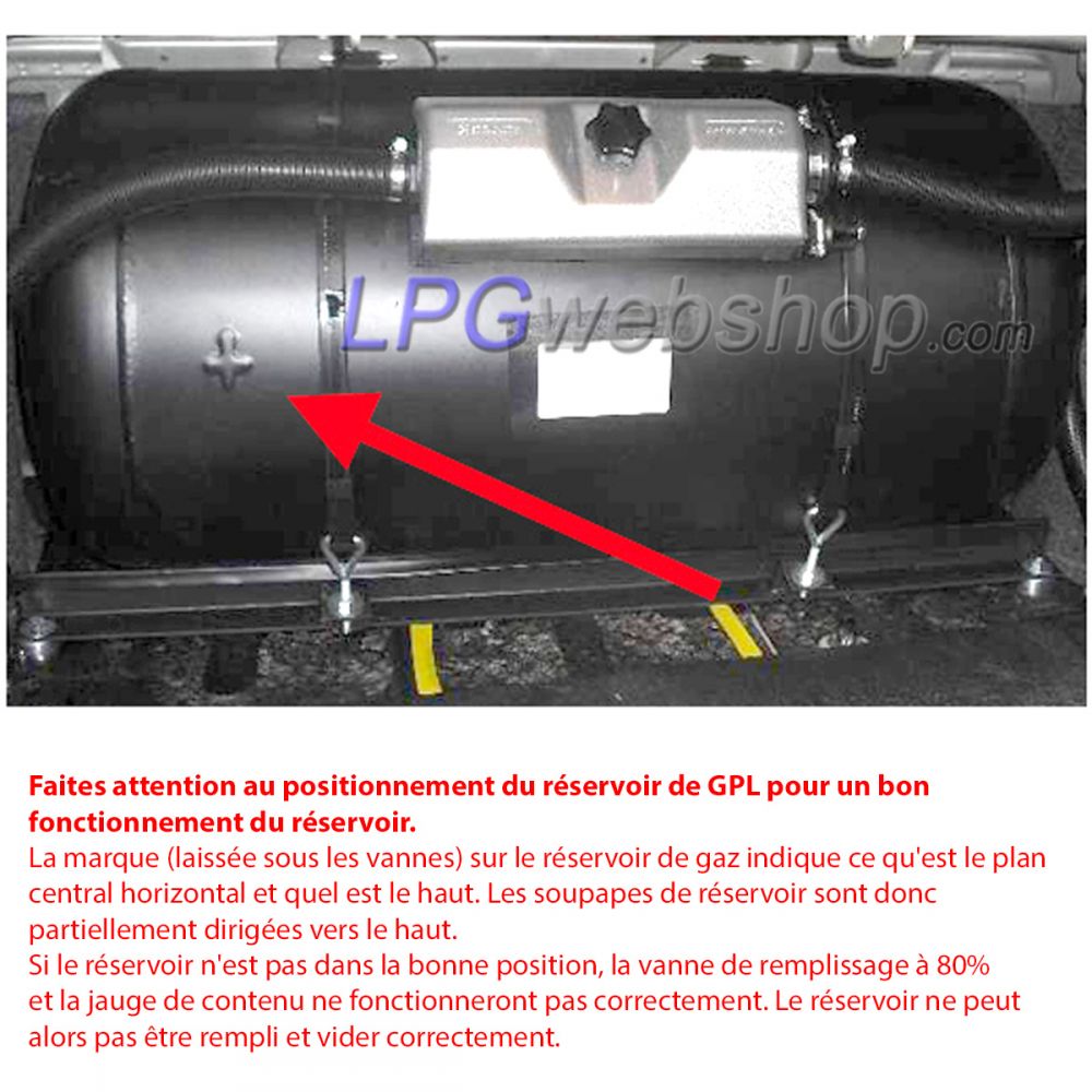 Réservoir GPL Cylindrique 35L (315x531) GZWM 4 trous 52° compris les raccords Réservoir GPL Cylindrique 35L (315x531) GZWM 4 trous 52° compris les raccords