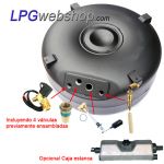 Depósito GLP Toroidal de 82 l (Ø720 x 250) - GZWM 4-Agujeros con Válvulas incluidas