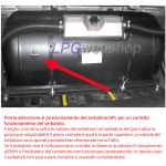 Serbatoio Bombola GPL Cilindrico di 70L (Ø300x1088) 4-Fori STAKO con Valvole incluse