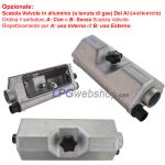 Serbatoio Bombola GPL Cilindrico di 70L (Ø300x1088) 4-Fori STAKO con Valvole incluse