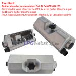 Réservoir GPL Cylindrique 70L (Ø300x1088) STAKO 4 trous 52° compris les raccords