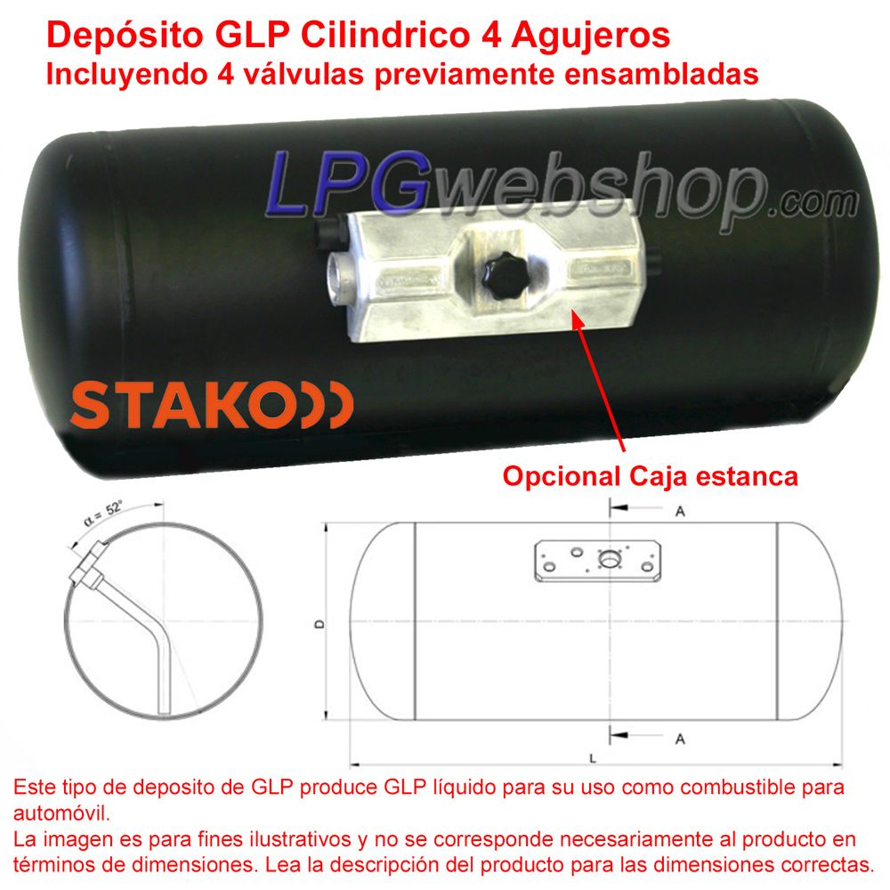 Kit de conversión de instalación de GLP para Citroën DS con carburador Weber de 70 mm Kit de conversión de instalación de GLP para Citroën DS con carburador Weber de 70 mm